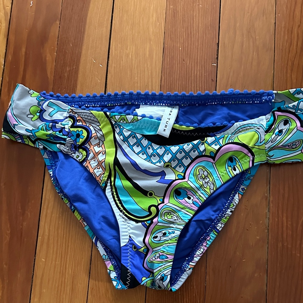 Trina Turk Colorful Patterned Bikini Bottom 4